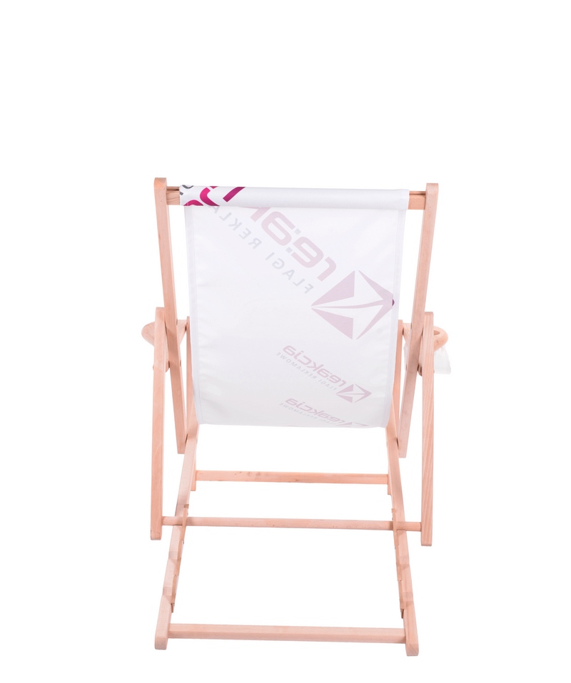 Tumbonas publicitarias con respabrazos amplios