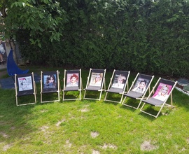 tumbonas publicitarias