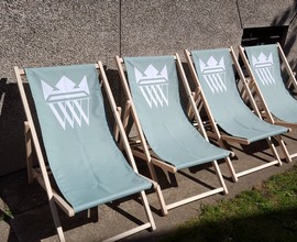 tumbonas publicitarias en CMYK